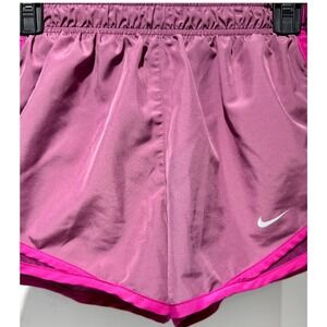 Nike Running Shorts Athletic Gym Purple Pink‎ Dri-FIT Lined Women's Size S